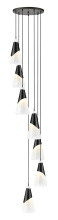 Z-Lite 828P7-7R-MB - 7 Light Chandelier