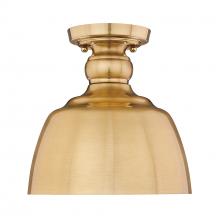 Golden Canada 0316-FM MBG - Holmes MBG Flush Mount in Modern Brushed Gold