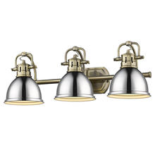 Golden Canada 3602-BA3 AB-CH - Duncan 3 Light Bath Vanity