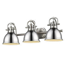 Golden Canada 3602-BA3 PW-CH - Duncan 3 Light Bath Vanity