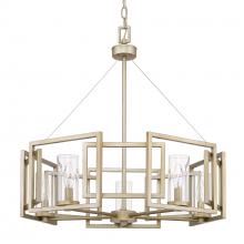 Golden Canada 6068-5 WG - Marco 5 Light Chandelier