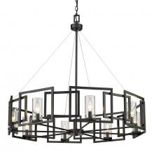 Golden Canada 6068-8 BLK - Marco 8 Light Chandelier