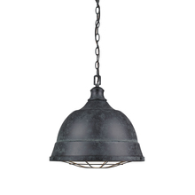 Golden Canada 7312-L BP - Bartlett 2 Light Pendant in Black Patina