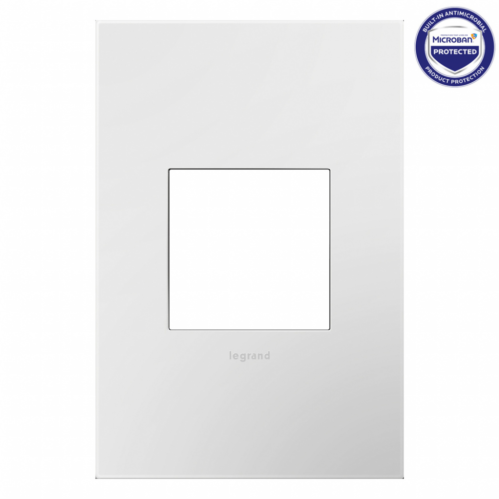 Gloss White, 1-Gang Wall Plate