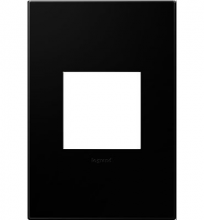 Legrand Canada AWP1G2NK4 - Black Ink, 1-Gang Wall Plate