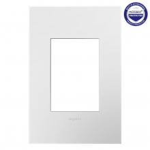 Legrand Canada AD1WP-WH - Compact FPC Wall Plate, Gloss White (10 pack)