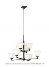 Generation Lighting 3113708-778 - Eight Light Chandelier