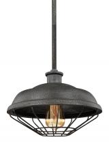 Generation Lighting P1452SGM - Lennex Pendant