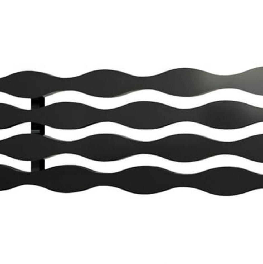 Drain Cover Stream 56In Polished Black