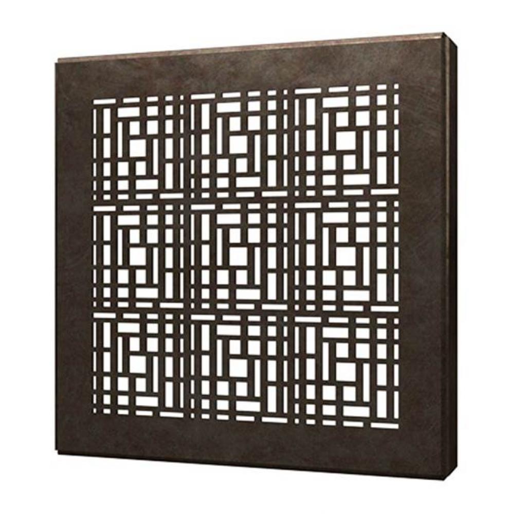 Square Drain Cover 5In Deco Orb