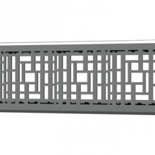 Quick Drain DECO18-P - Drain Cover Deco 18In Polished Ss