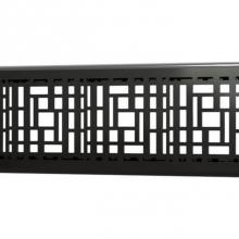 Quick Drain DECO48-PB - Drain Cover Deco 48In Polished Black