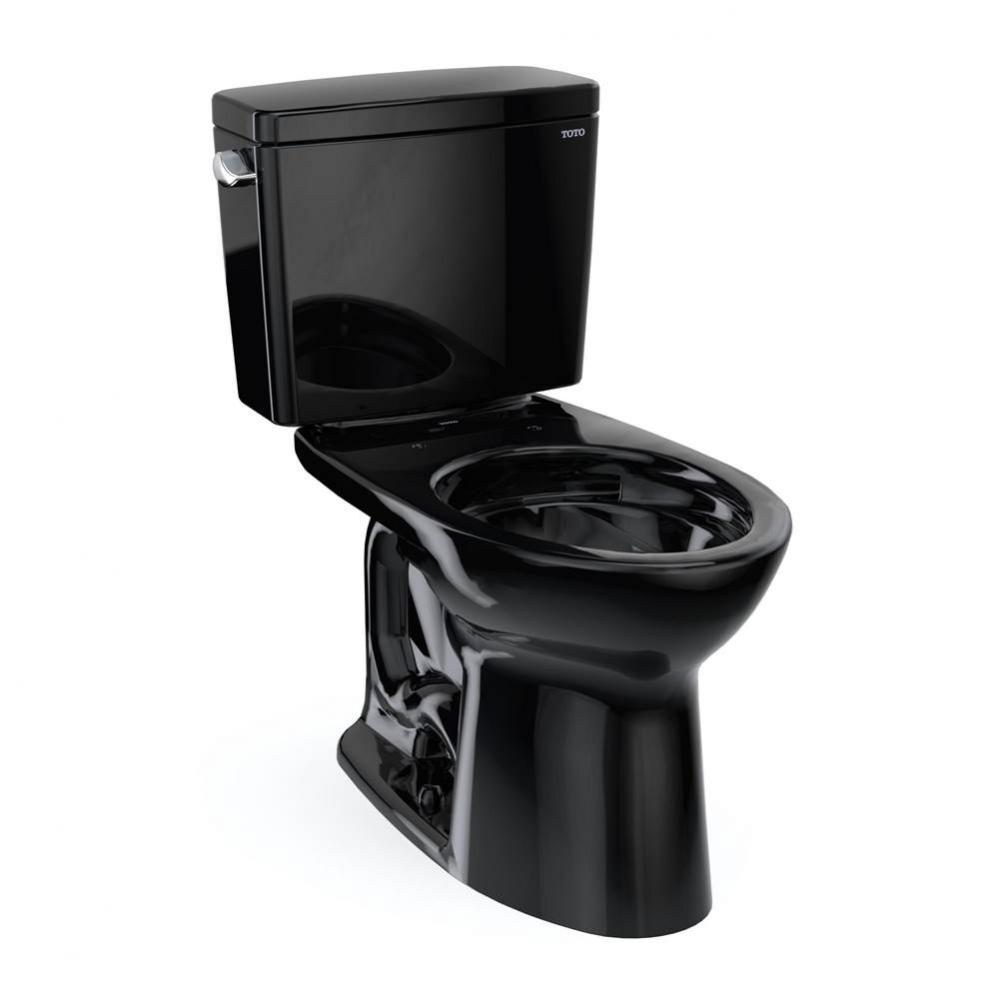 Toto® Drake® Two-Piece Elongated 1.6 Gpf Tornado Flush® Toilet, Ebony