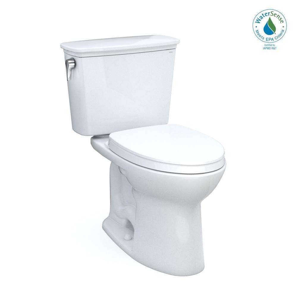 TOTO® Drake® Transitional Two-Piece Elongated 1.28 GPF TORNADO FLUSH® Toilet with C