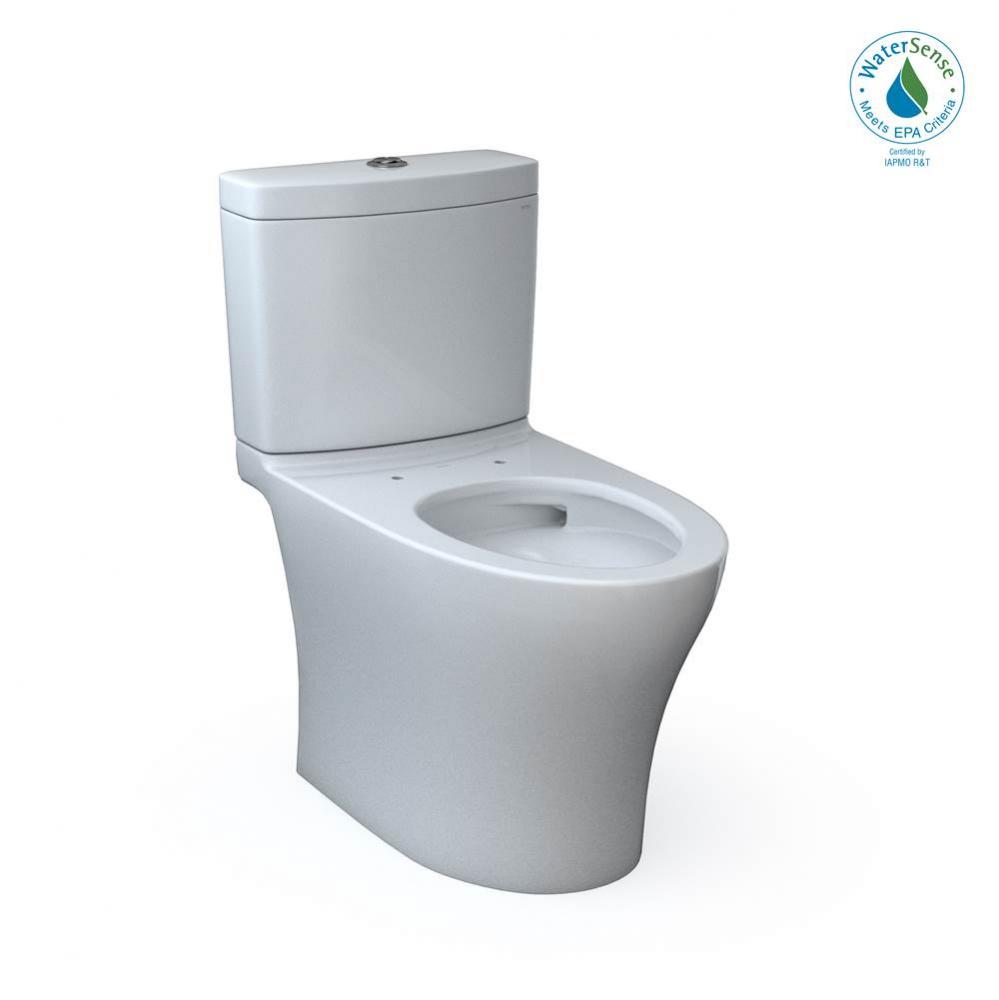 Toto Aquia Iv Two-Piece Elongated Dual Flush 1.28 And 0.9 Gpf Skirted Toilet With Cefiontect, Cott