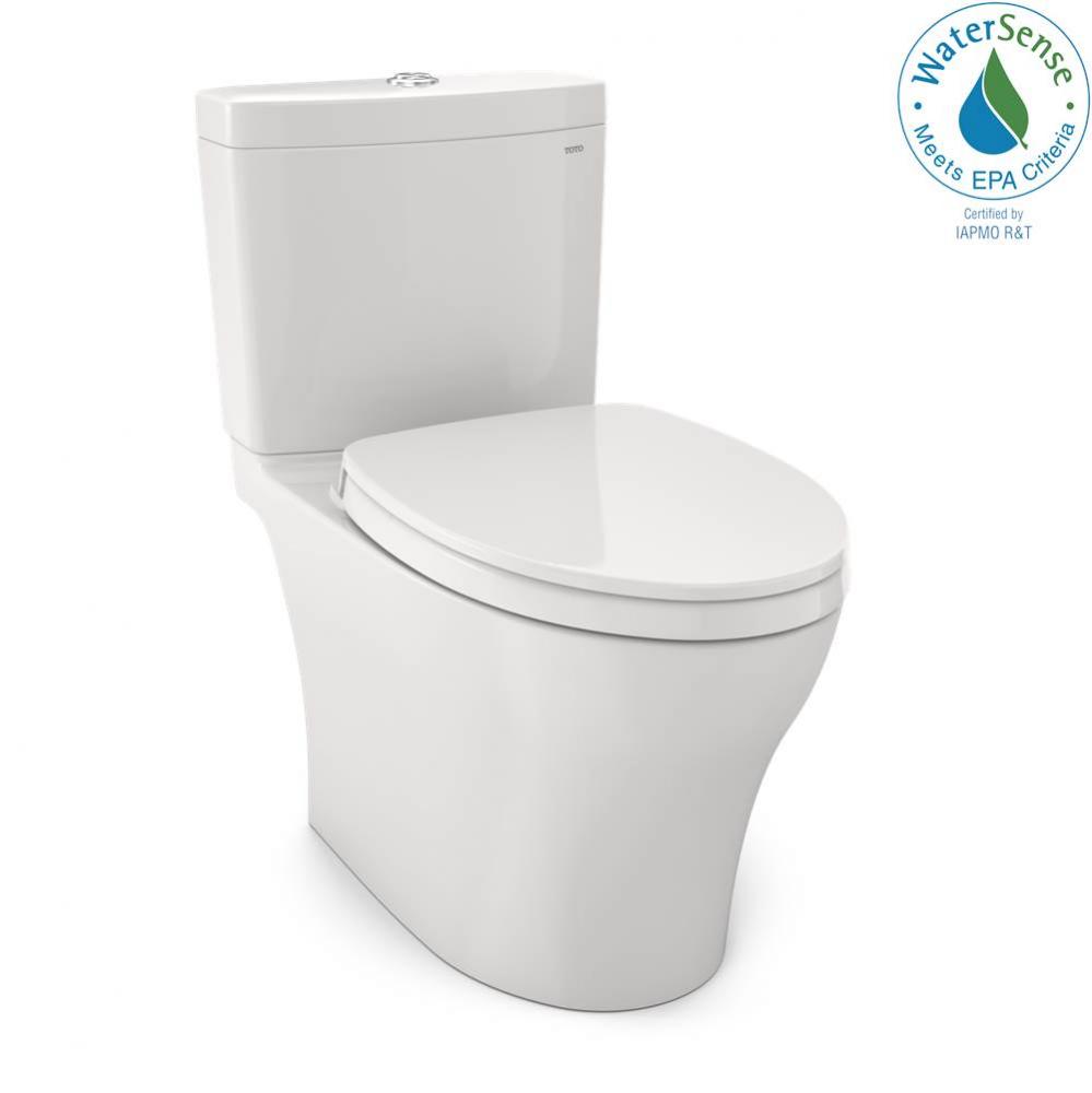 TOTO® Aquia® IV Two-Piece Elongated Dual Flush 1.28 and 0.8 GPF Universal Height Toilet