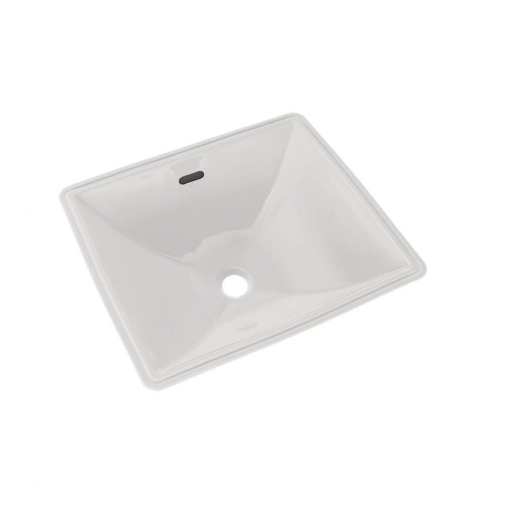 Toto® Legato® Rectangular Undermount Bathroom Sink With Cefiontect, Colonial White