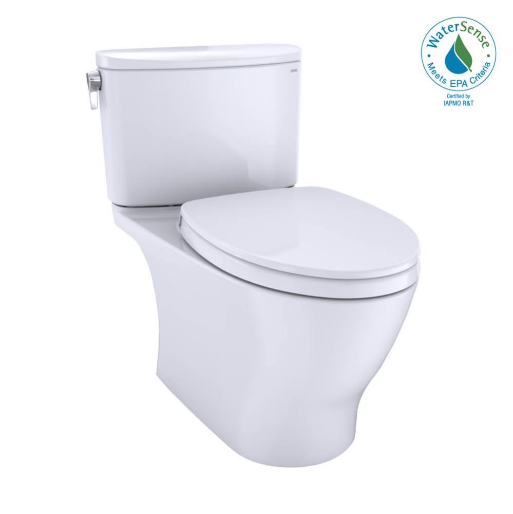 TOTO® Nexus® 1G® Two-Piece Elongated 1.0 GPF Universal Height Toilet with CEFIONTEC