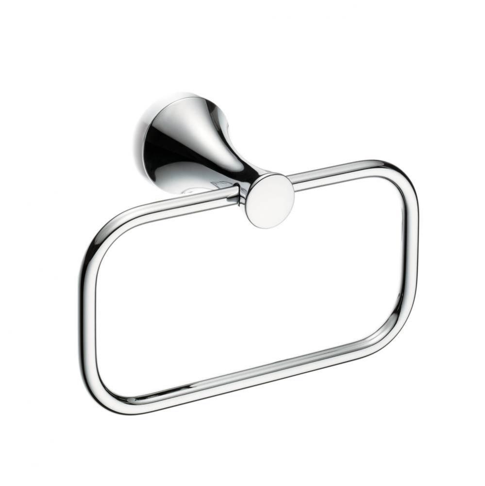 Transitional Collection Series B Nexus® Hand Towel Ring, Polished Chrome