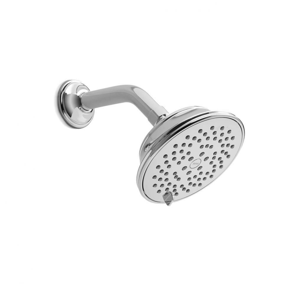 Traditional Collection Series A Five Spray Modes 2.5 GPM 5.5 inch Showerhead, Polished Chrome