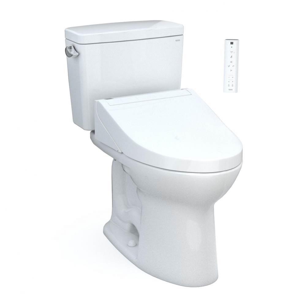 Toto® Drake® Washlet®+ Two-Piece Elongated 1.6 Gpf Universal Height Tornado Flush&#