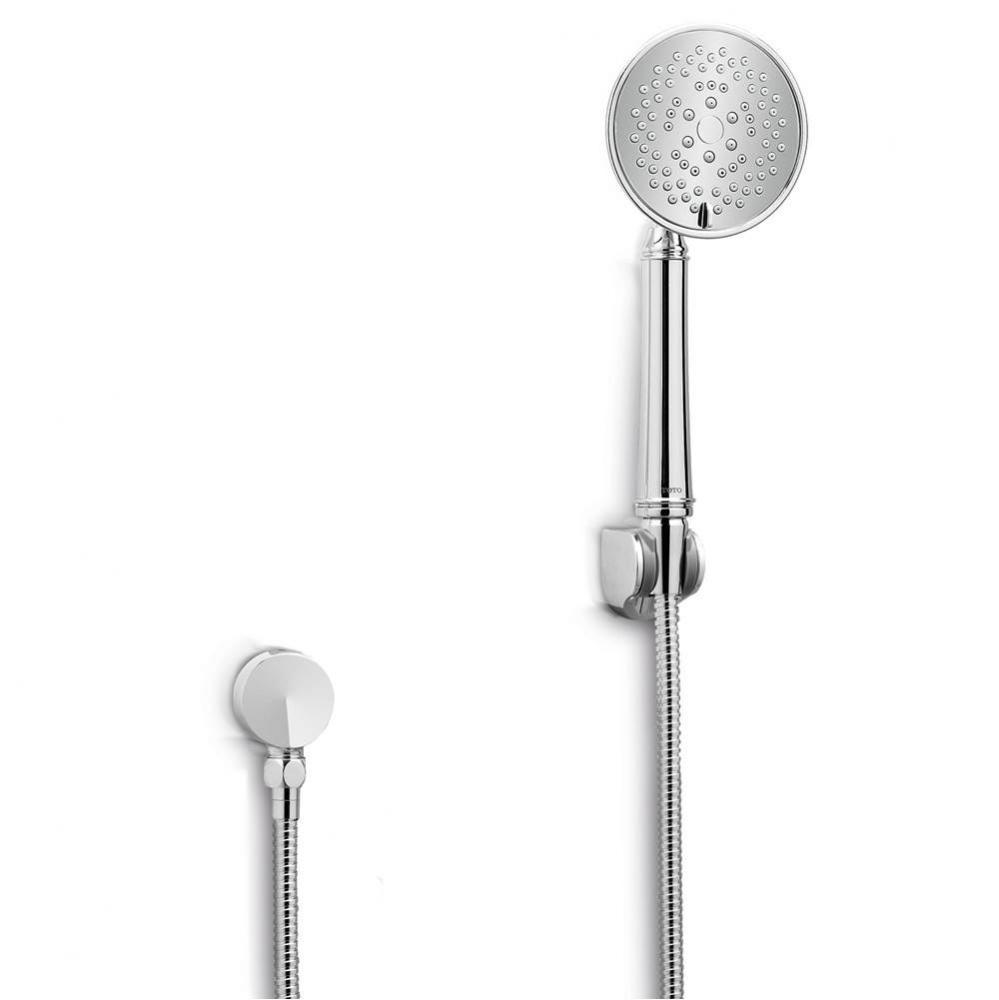 Traditional Collection Series A Five Spray Modes 4.5 inch 2.0 GPM Handshower, Polished Chrome