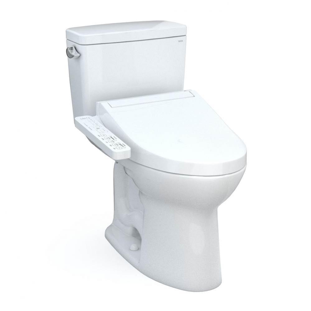 Toto® Drake® Washlet®+ Two-Piece Elongated 1.6 Gpf Tornado Flush® Toilet With