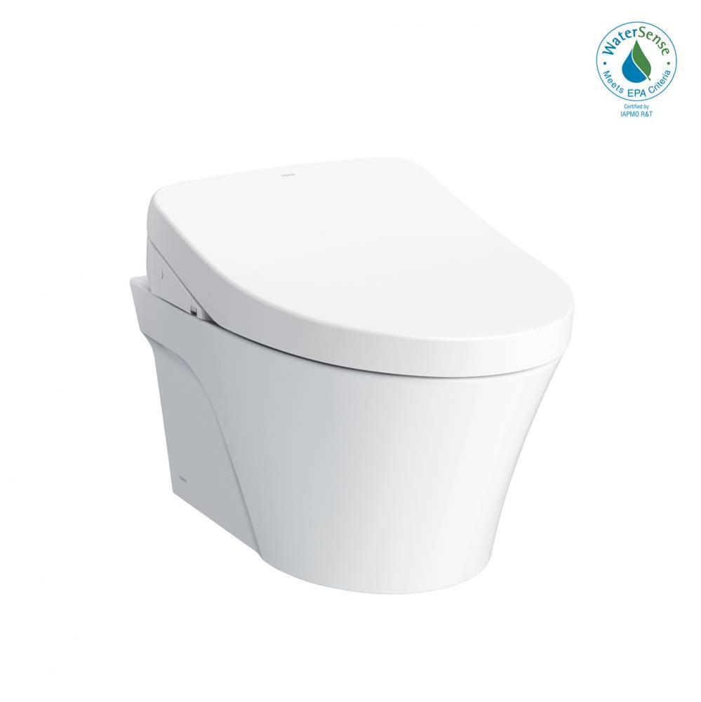 WASHLET®+ AP Wall-Hung Elongated Toilet with S550e Bidet Seat and DuoFit® In-Wall 0.9 an