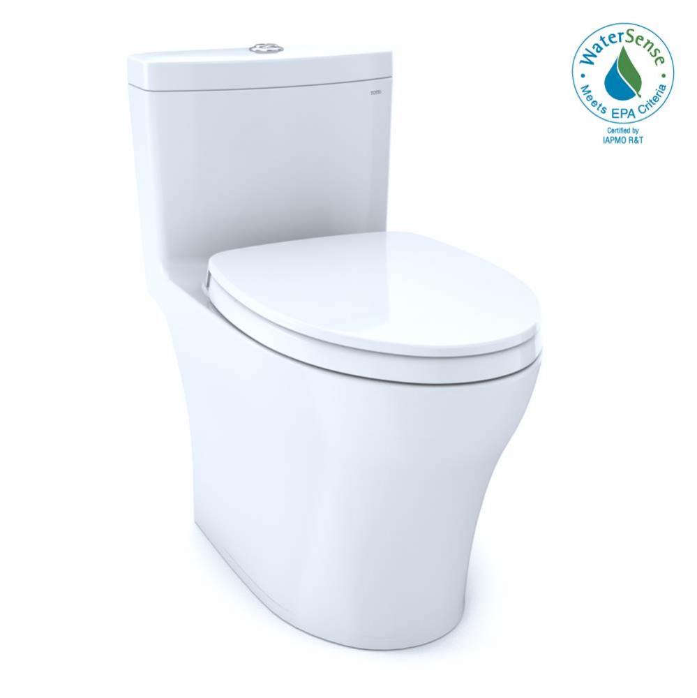 TOTO® Aquia® IV One-Piece Elongated Dual Flush 1.28 and 0.8 GPF Universal Height, WASHLE