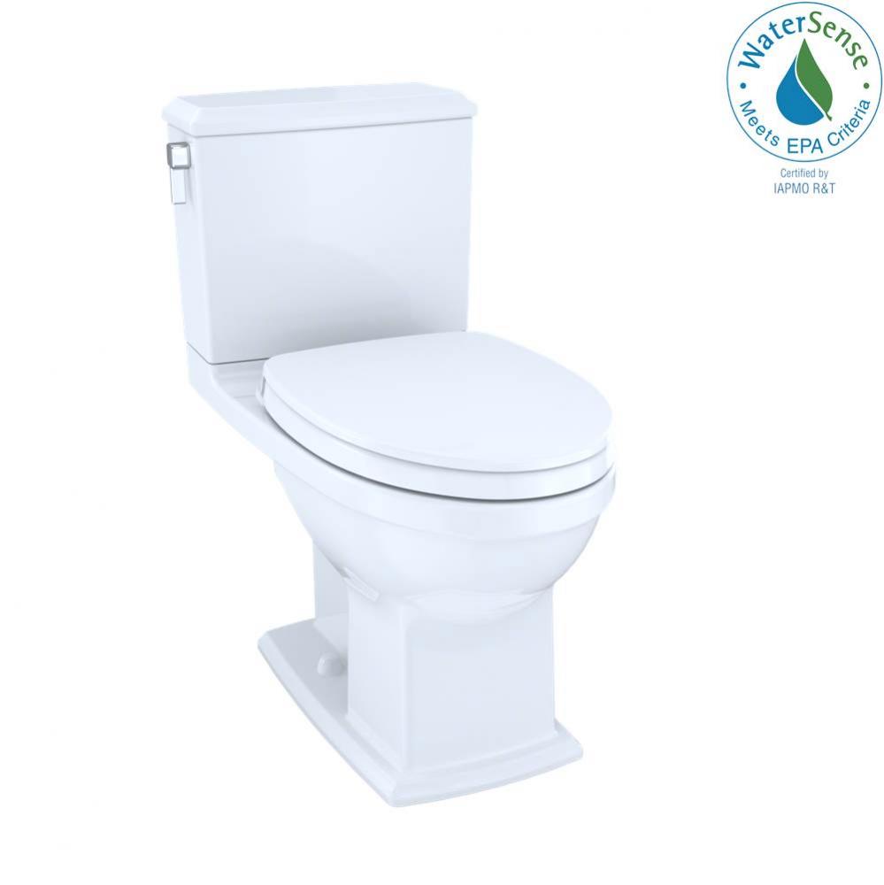 TOTO Connelly WASHLET+ Two-Piece Elongated Dual Flush 1.28 and 0.9 GPF Universal Height Toilet wit