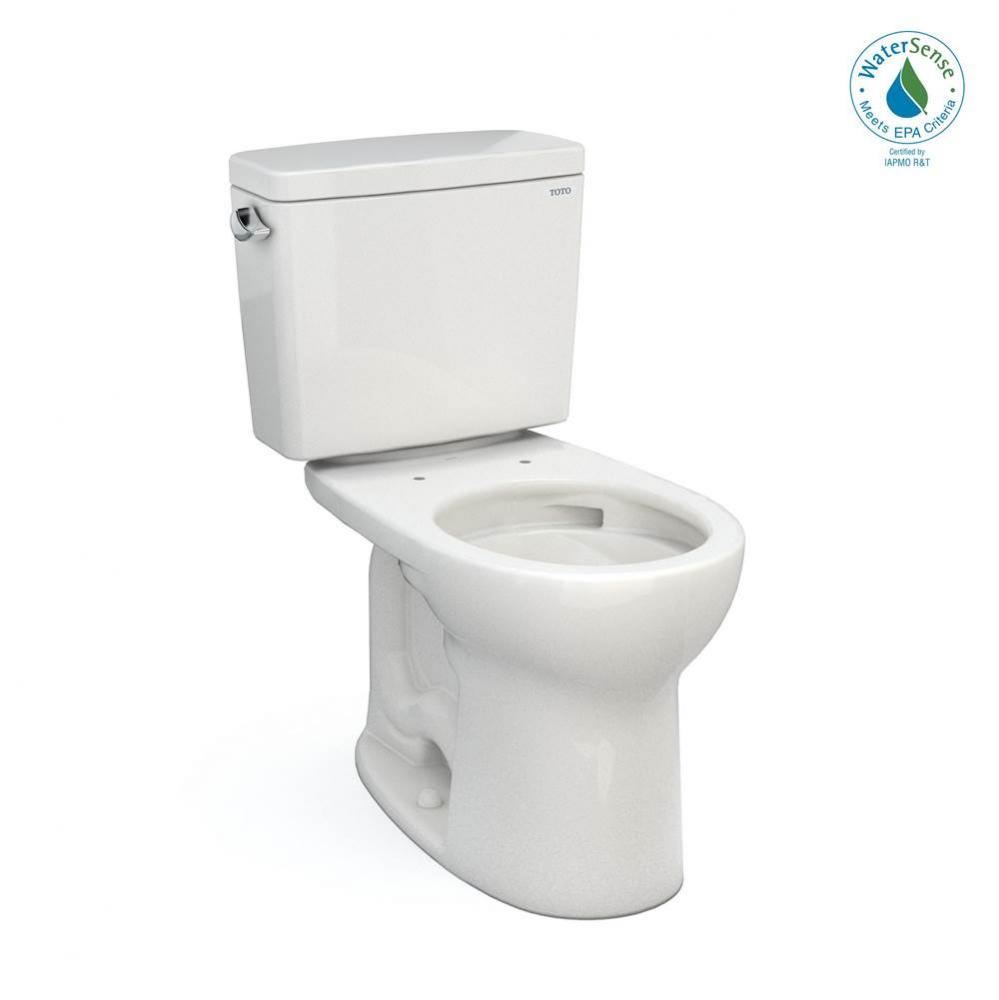 Toto® Drake® Two-Piece Round 1.28 Gpf Universal Height Tornado Flush® Toilet With C