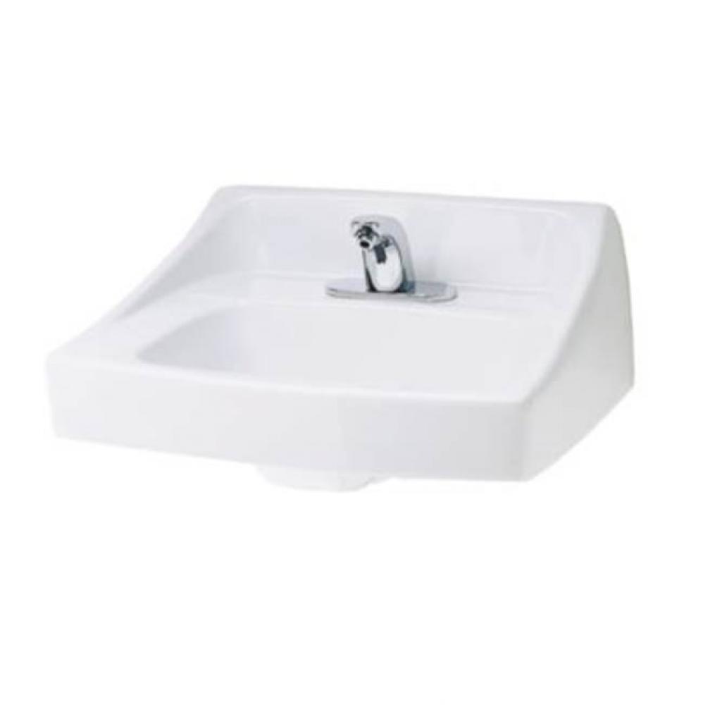 4'' Ctr Wall Mount Lavatory Cotton