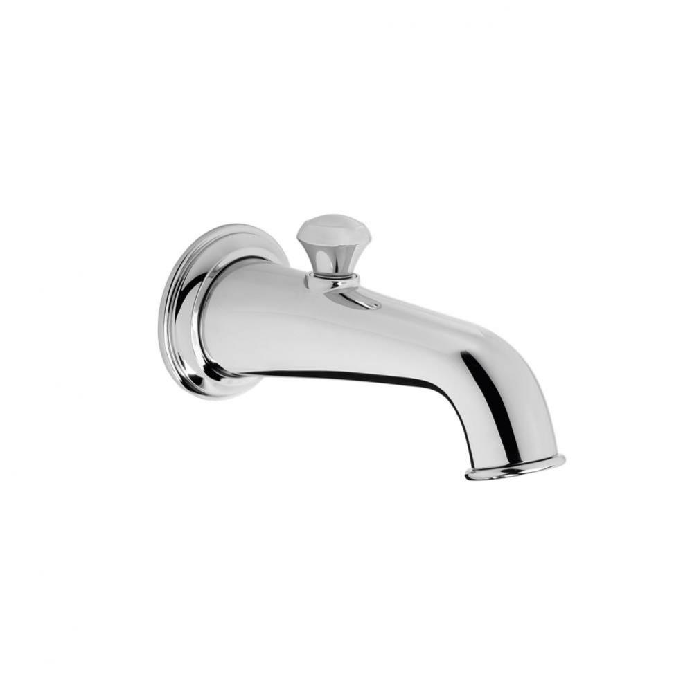 Toto® Vivian™ Wall Tub Spout With Diverter, Polished Chrome