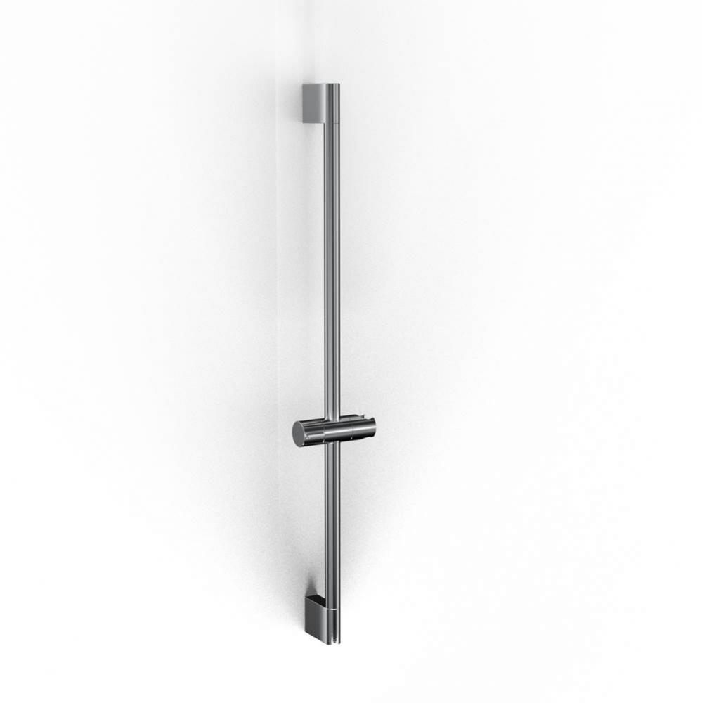 G Series® 30 Inch Slide Bar for Handshower, Square, Polished Chrome