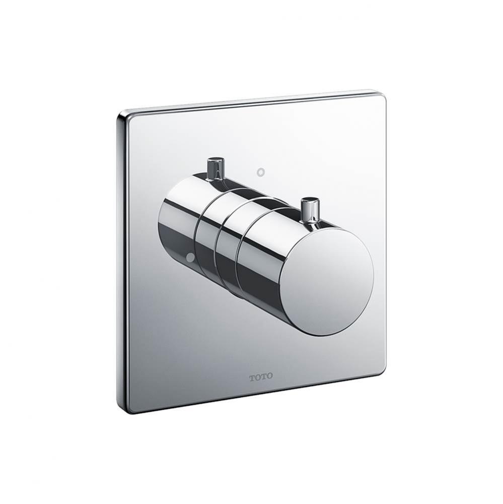 Toto® Square Volume Control Valve Shower Trim, Polished Chrome