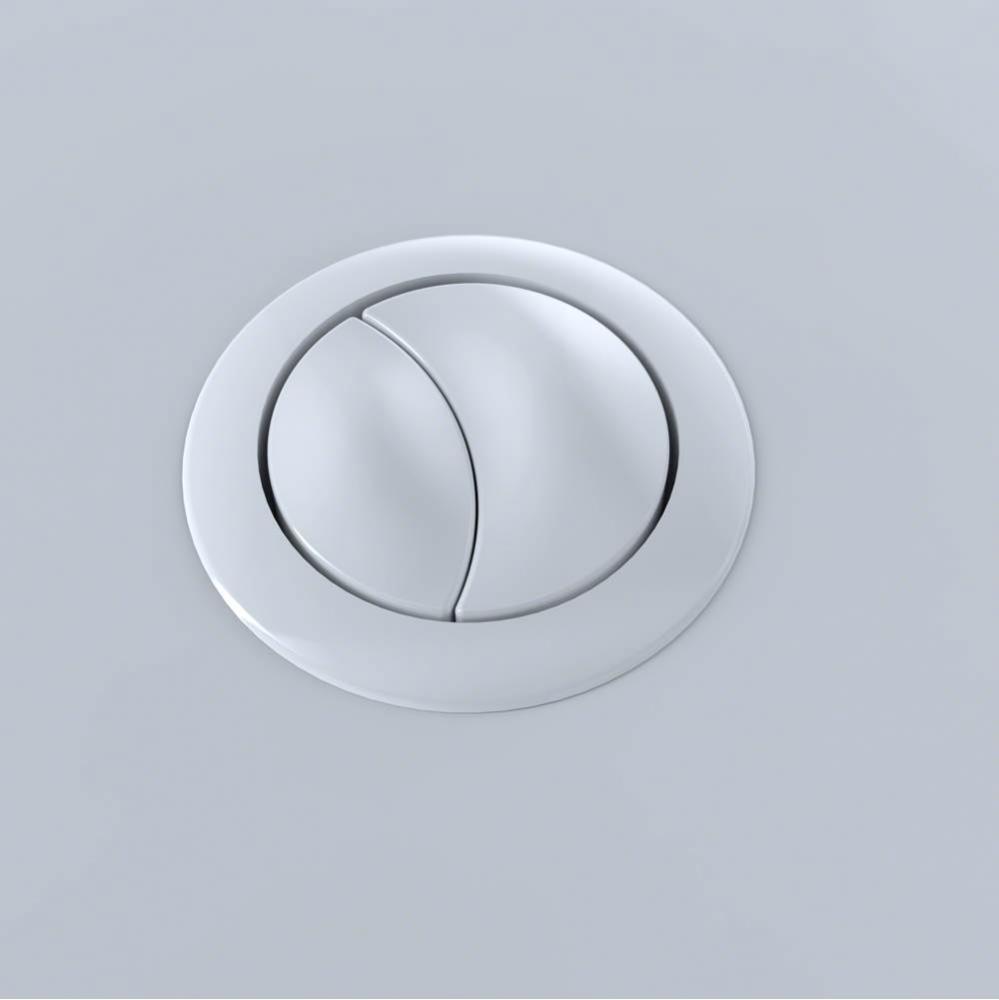 Aquia 1Pc Push Button Cst654 53Mm - Cotton White