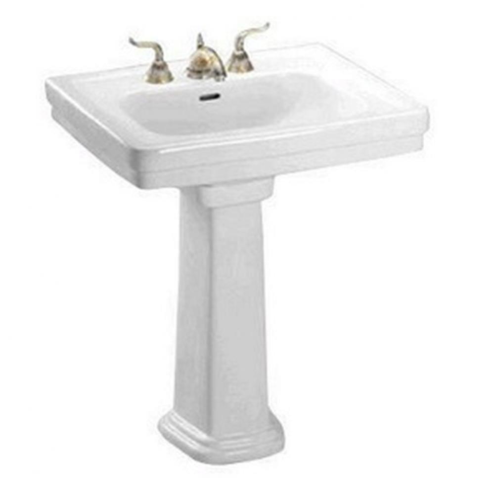 Promenade Pedestal Foot Colonial White