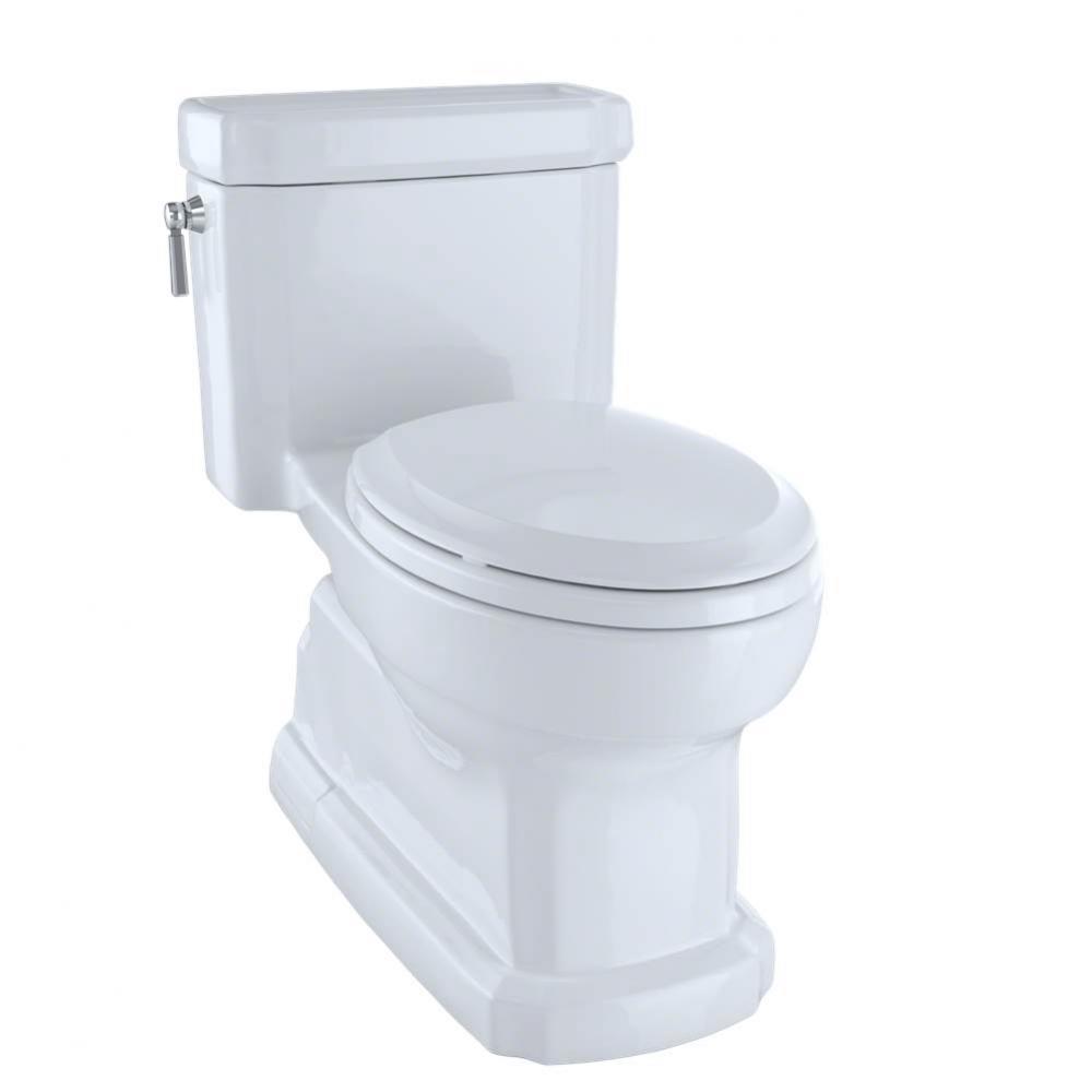 TOTO® Eco Guinevere® Elongated 1.28 GPF Universal Height Skirted Toilet with CEFIONTECT&