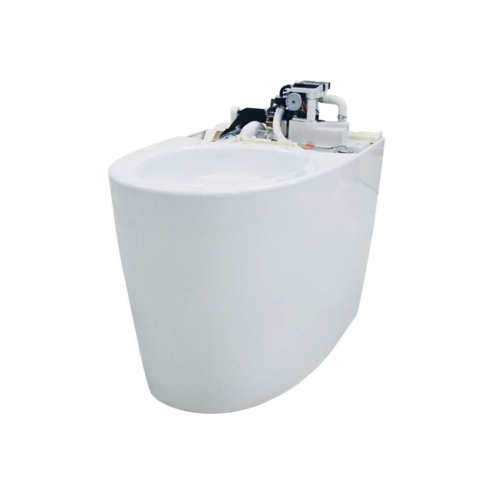 NEOREST® Dual Flush 1.0 or 0.8 GPF Elongated Toilet Bowl for AH and RH, Cotton White