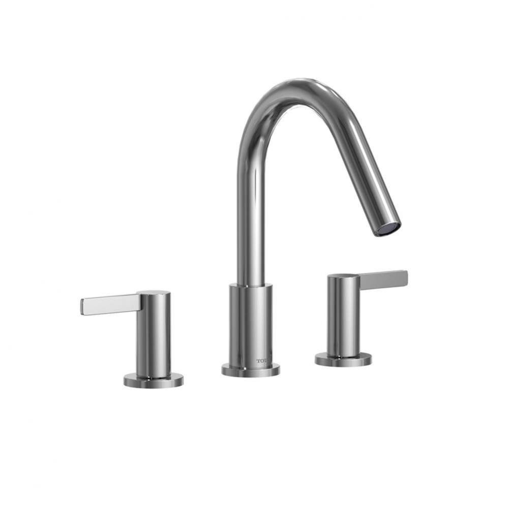 Toto® Gf Two Lever Handle Deck-Mount Roman Tub Filler Trim, Polished Chrome