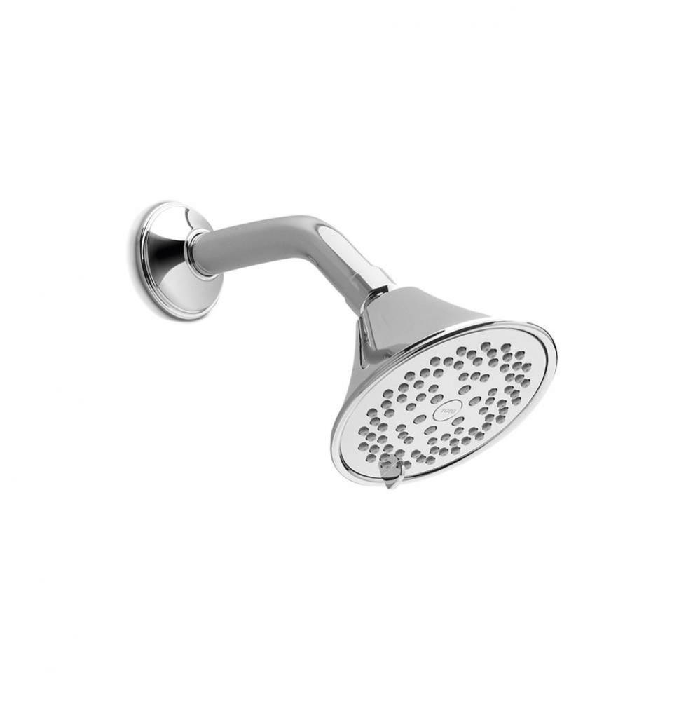 Transitional Collection Series A Five Spray Modes 2.5 GPM 4.5 inch Showerhead, Polished Chrome