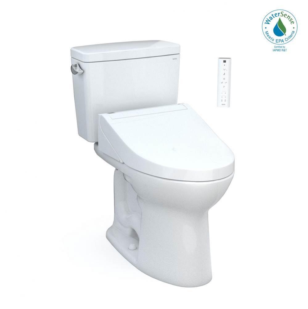 Toto® Drake® Washlet®+ Two-Piece Elongated 1.28 Gpf Universal Height Tornado Flush&