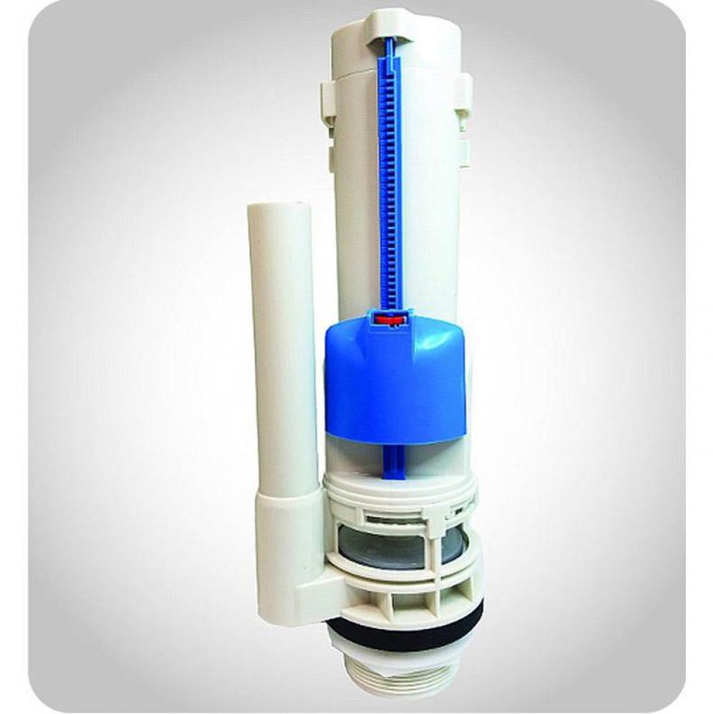 Flush Valve Asm - Dual Flush With Nut & Refill Tube