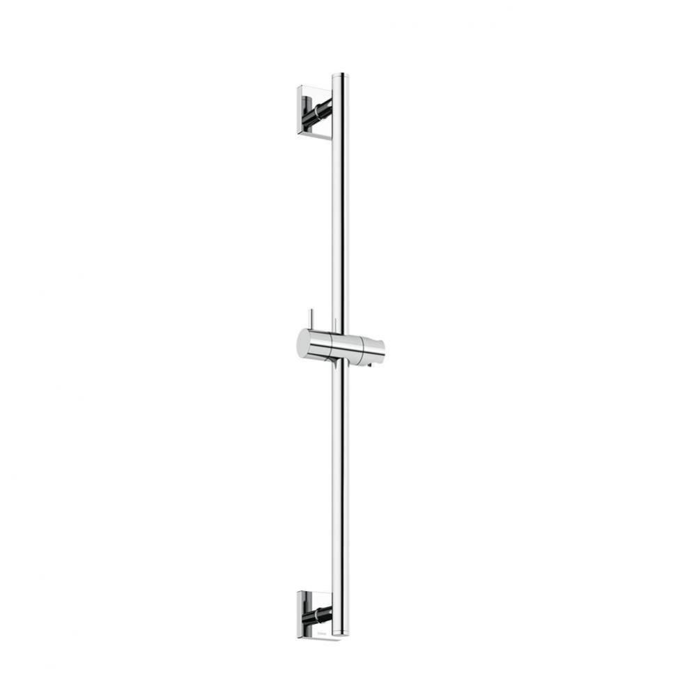 Toto® 24 Inch Slide Bar For Handshower, Square, Polished Chrome