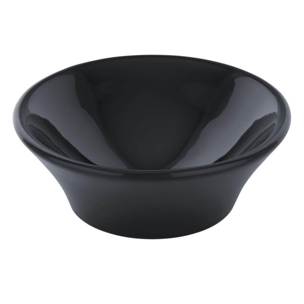 Alexis® Round Vessel Bathroom Sink, Ebony