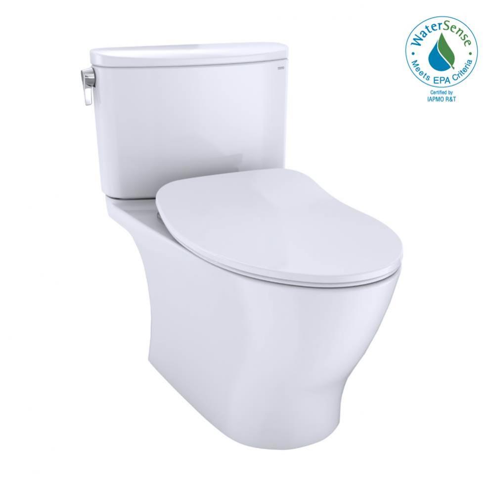 TOTO® Nexus® Two-Piece Elongated 1.28 GPF Universal Height Toilet with CEFIONTECT and SS