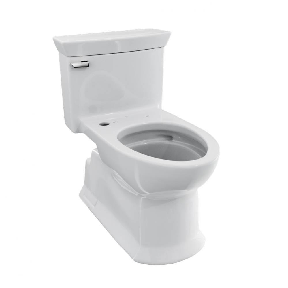 TOTO® Soiree® One Piece Elongated 1.28 GPF Universal Height Skirted Toilet with CeFiONte