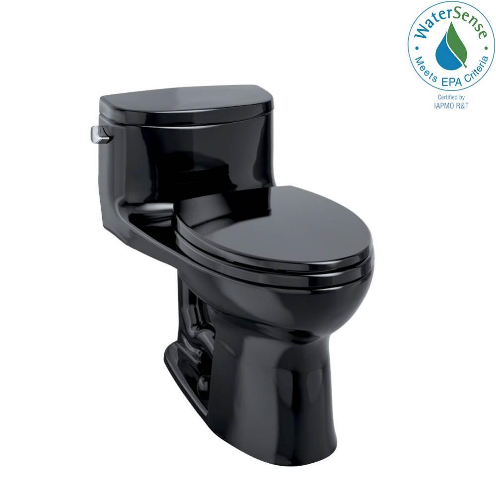 TOTO® Supreme® II One-Piece Elongated 1.28 GPF Universal Height Toilet, Ebony Black