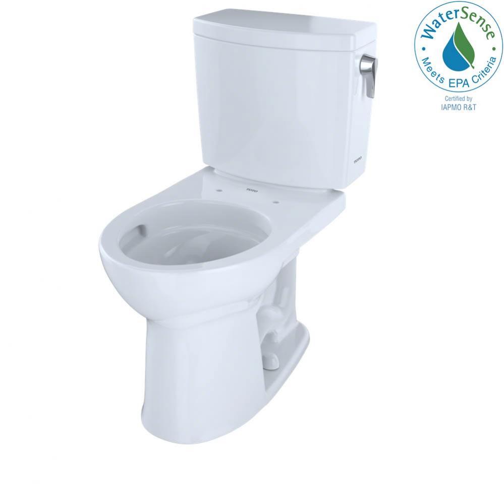 Toto® Drake® II 1G® Two-Piece Round 1.0 Gpf Universal Height Toilet With Cefiontect