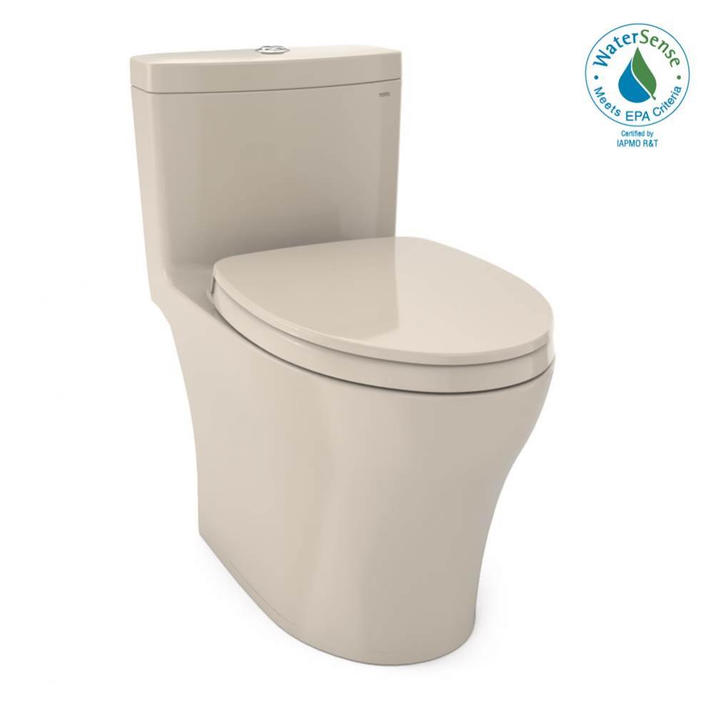 TOTO® Aquia® IV One-Piece Elongated Dual Flush 1.28 and 0.8 GPF Universal Height, WASHLE